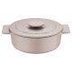 Masterpro Schmortopf, aus Gusseisen, Ø 26 cm, beige - B-Ware Transportschaden Kosmetisch