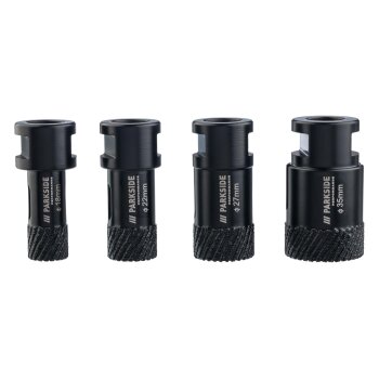 PARKSIDE PERFORMANCE® Diamant-Bohrkronen / Diamant-Bohrkrone, 5 Stück / 4 Stück / 2 Stück / 1 Stück - B-Ware