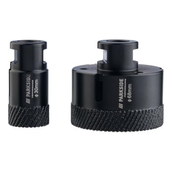 PARKSIDE PERFORMANCE® Diamant-Bohrkronen / Diamant-Bohrkrone, 5 Stück / 4 Stück / 2 Stück / 1 Stück - B-Ware