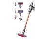DYSON Akku-Hand-und Stielstaubsauger V10 Absolute, nickel/kupfer - B-Ware gut