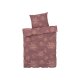 LIVARNO home Renforcé-Bettwäsche, 135 x 200 cm (Blumen/rot) - B-Ware neuwertig