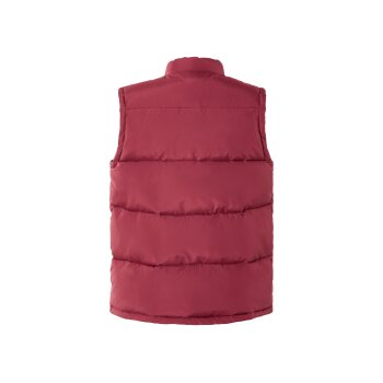 LIVERGY® Herren Steppweste, windabweisend (Rot, M(48/50)) - B-Ware neuwertig