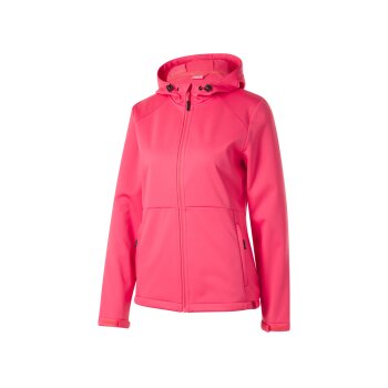 CRIVIT Damen Softshelljacke, winddicht und atmungsaktiv (Koralle, XS(32/34)) - B-Ware neuwertig