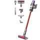 DYSON Akku-Hand-und Stielstaubsauger V11 Fluffy, nickel/rot - B-Ware gut