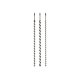 PARKSIDE® Langmeißel / Bohrer (Schlangenbohrer-Set 3tlg.) - B-Ware neuwertig