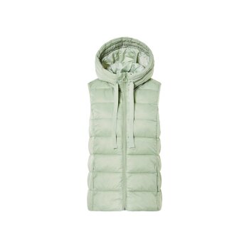 esmara® Damen-Steppweste, L, grün - B-Ware neuwertig