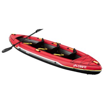 CRIVIT Kajak aufblasbar Touring, 3-Sitzer - B-Ware