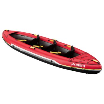 CRIVIT Kajak aufblasbar Touring, 3-Sitzer - B-Ware