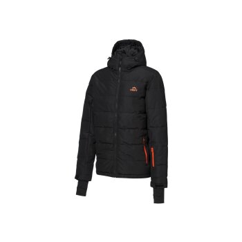 CRIVIT Herren Skijacke (Schwarz/Rot, XL (56/58)) - B-Ware neuwertig
