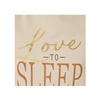 esmara® Damen-Pyjama, M, weiß/braun - B-Ware neuwertig