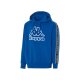Kappa Herren Sweathoodie, Regular Fit, mit Kängurutasche (Blau, M) - B-Ware neuwertig