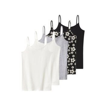 esmara® Damen Spaghettitops / Unterhemden, 5...