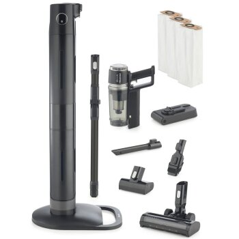 Hisense Akku-Bodenstaubsauger HVC676451DA, schwarz -...