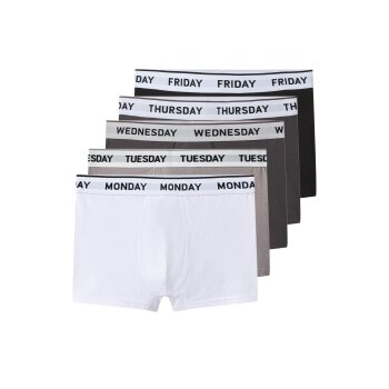 esmara® MEN 5er Set Herren-Boxershorts, L,...