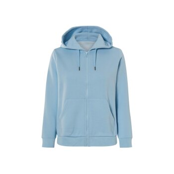 esmara® Damen Sweatjacke, mit Baumwolle (Blau, XS(32/34)) - B-Ware neuwertig