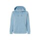 esmara® Damen Sweatjacke, mit Baumwolle (Blau, XS(32/34)) - B-Ware neuwertig