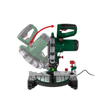 PARKSIDE® Kapp- und Gehrungssäge PKS 1500 C4, 1500 W, mit Laser - B-Ware gut