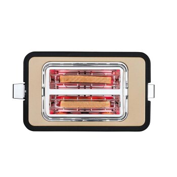 SILVERCREST® Toaster Spraylack »STS 850 F3« (Champagner) - B-Ware Transportschaden Kosmetisch