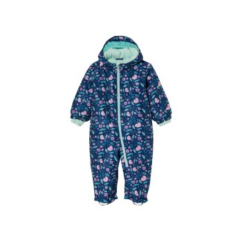 lupilu® Baby Kleinkinder Schneeoverall mit Kapuze (blau/rosa/mint, 92) - B-Ware sehr gut
