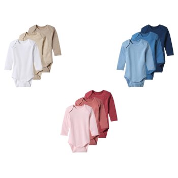 lupilu® Baby-Wickelbodys, 3 Stück - B-Ware