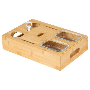 Wenko Snackbar mit Glasschalen - B-Ware