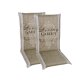 GO-DE Textil Gartenauflage Living Garden (2er Set Mittellehner, Beige) - B-Ware neuwertig