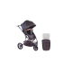 hauck Dreirad Kombi Kinderwagen Pacific 3 Shop N Drive Caviar - B-Ware gut