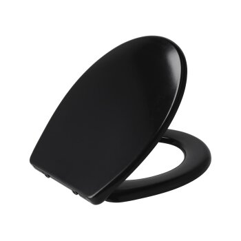 LIVARNO home WC-Sitz »Duroplast« (Schwarz) - B-Ware Transportschaden Kosmetisch