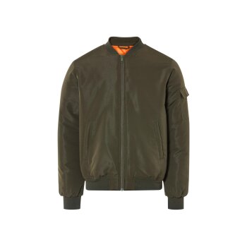 LIVERGY® Herren Bomberjacke, wasserabweisendes Obermaterial (Khaki, XL (56/58)) - B-Ware neuwertig