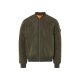 LIVERGY® Herren Bomberjacke, wasserabweisendes Obermaterial (Khaki, XL (56/58)) - B-Ware neuwertig
