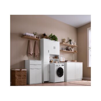 LIVARNO® Waschmaschinen-Überbauschrank »LIVERPOOL« - B-Ware Transportschaden