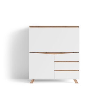 byLIVING Kommode mit integriertem Schreibtisch Valentin -...