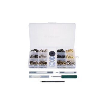 PARKSIDE® Lochzangen-Druckknopf-Set, 358-teilig - B-Ware neuwertig