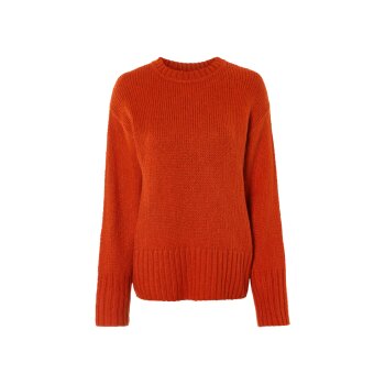 esmara® Damen Strickpullover, mit Wollanteil (Rot, S(36/38)) - B-Ware neuwertig