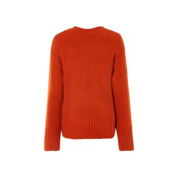 esmara® Damen Strickpullover, mit Wollanteil (Rot, S(36/38)) - B-Ware neuwertig