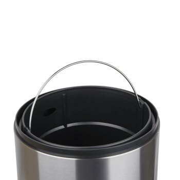 Ribelli Sensor-Mülleimer 30 L, rund, grau - B-Ware neuwertig