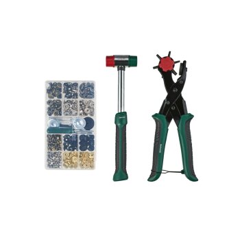 PARKSIDE® Lochzangen-Druckknopf-Set, 358-teilig - B-Ware