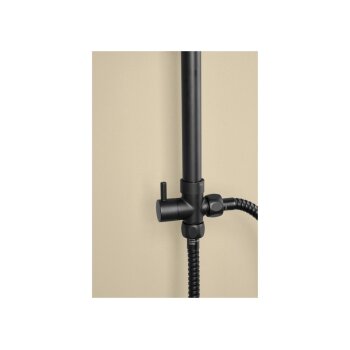 LIVARNO® Überkopfbrauseset XXL (Schwarz) - B-Ware sehr gut
