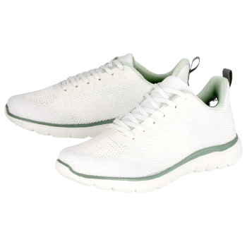 esmara® Damen Freizeitschuhe, mit herausnehmbarer Decksohle aus Memory-Foam (Weiß, 40) - B-Ware neuwertig