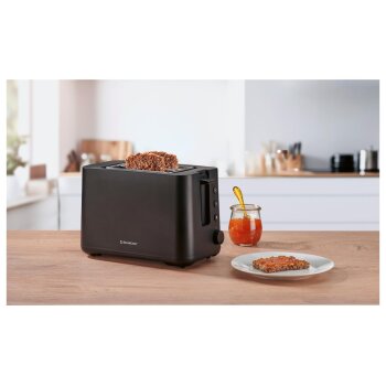 SILVERCREST® Doppelschlitz-Toaster »STK 870 D2« (Schwarz) - B-Ware neuwertig