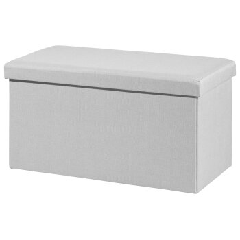 LIVARNO home Sitztruhe, hellgrau - B-Ware sehr gut