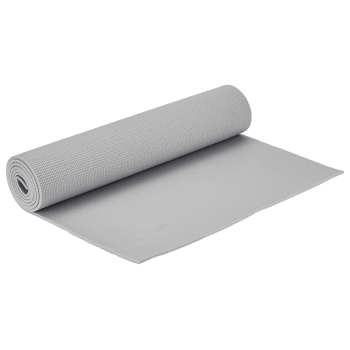 CRIVIT Yogamatte, mit strukturierter Oberfläche, grau - B-Ware neuwertig