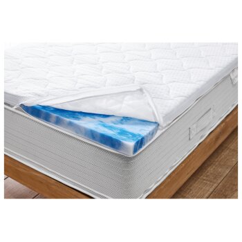 LIVARNO home Matratzentopper, aus Gelschaum, 90 x 190 cm - B-Ware neuwertig