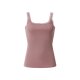 esmara® Damen Gerippte Tops mit Spitze, 3 Stück (dunkelrosa/hellrosa/weiß, S(36/38)) - B-Ware neuwertig