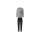 esmara Men Herren Pyjama (grau/schwarz, S (44/46)) - B-Ware neuwertig