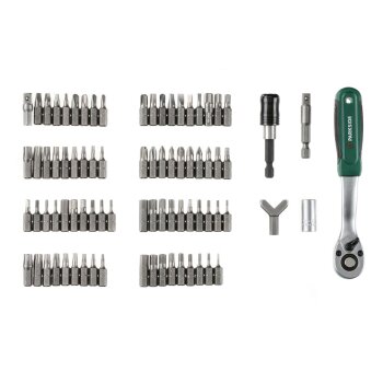PARKSIDE® 81-teiliges Ratschen-Bit-Set - B-Ware Transportschaden Kosmetisch
