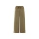esmara® Damen Wide-Leg-Satinhose / Satinhose, mit seitlichen Eingrifftaschen (Khaki, XS(32/34)) - B-Ware neuwertig