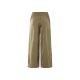esmara® Damen Wide-Leg-Satinhose / Satinhose, mit seitlichen Eingrifftaschen (Khaki, XS(32/34)) - B-Ware neuwertig