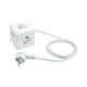 TRONIC® Steckdosenwürfel, mit USB-Ports, weiß - B-Ware neuwertig