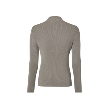 esmara® Damen Pullover, weich und anschmiegsam (Grau, M(40/42)) - B-Ware neuwertig